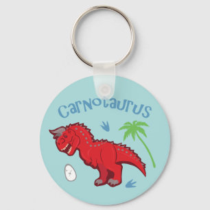Cute Carnotaurus Key Ring