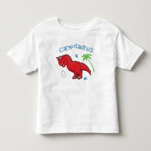 Cute Carnotaurus Toddler T-Shirt