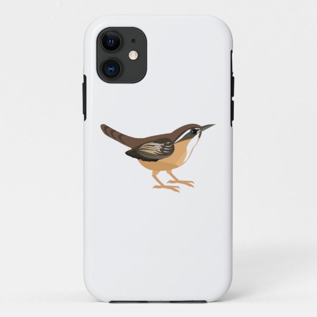 Cute Carolina Wren Case-Mate iPhone Case (Back)