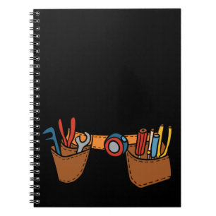 Cute Carpenter Tool Belt Future Craftsman Notebook