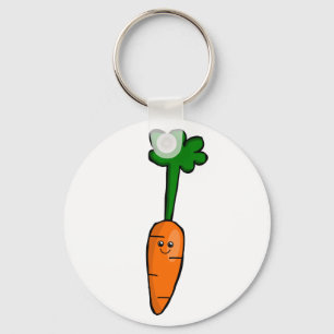 Cute Carrot Key Ring