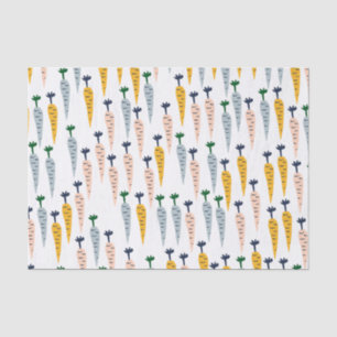 Cute Carrots Tissue Paper