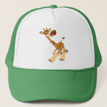 Cute Cartoon Ambling Giraffe Hat
