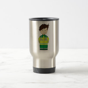 Cute Cartoon Ambulance EMT Travel Mug