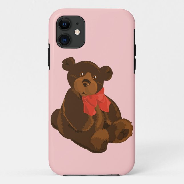 Cute cartoon bear Case-Mate iPhone case (Back)
