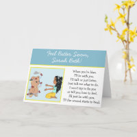 Cute Cartoon Bear Get Well Soon Poem for Friend