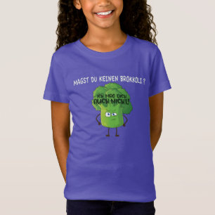 Cute Cartoon Broccoli You Don't Like Broccoli Baby T-Shirt