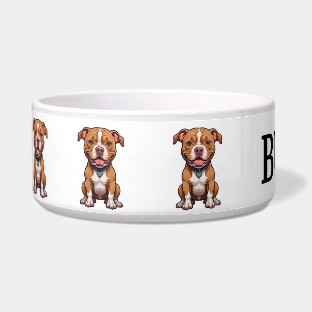 Cute Cartoon Bulldog Personalise (Left)