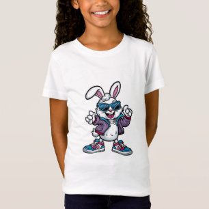 Cute Cartoon Bunny Rabbit Tee for Animal Lovers