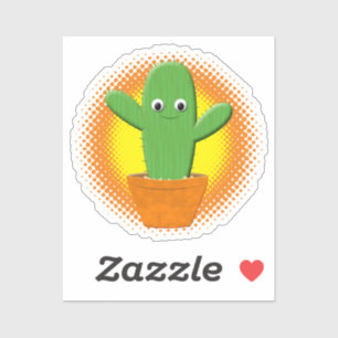 Cute Cartoon Cactus