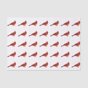 Cute Cartoon Cardinal Tissue Paper