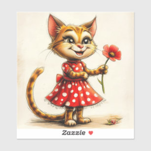 Cute cartoon cat