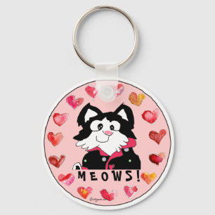 Cute Cartoon Cat Accessories Keychains