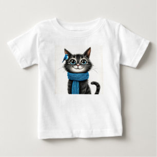 Cute cartoon cat baby T-Shirt