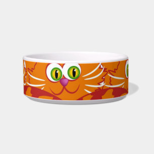 Cute Cartoon Cat Bowl