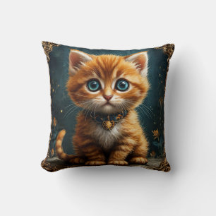 Cute cartoon cat cushion