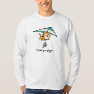 Cute Cartoon Cat Pun Design T-Shirt
