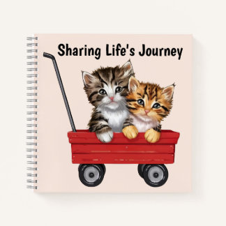 Cute Cartoon Cats Notebook