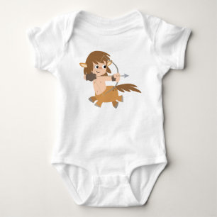 Cute Cartoon Centaur Sagittarius Baby Apparel Bodysuit