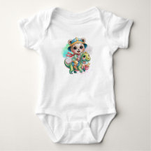  Cute Cartoon character baby  Bodysuits
