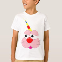 Cute Cartoon Character -  Graphic Tee - Unicorn