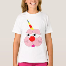 Cute Cartoon Character - Graphic Tee - Unicorn