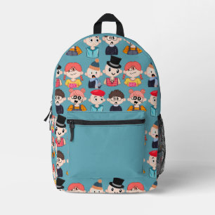 Cute Cartoon Characters Backpack