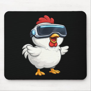 Cute Cartoon Chicken Vr Gamer Mouse Mat