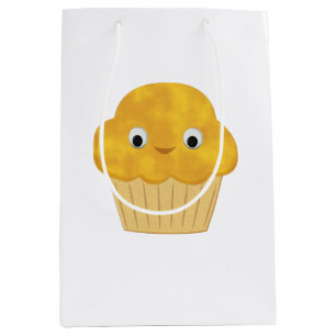 Cute Cartoon Corn Muffin Medium Gift Bag