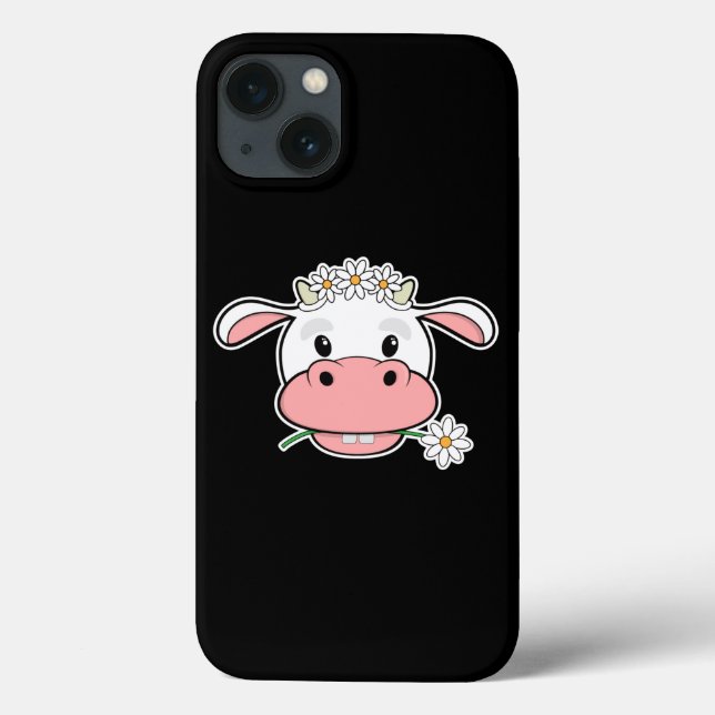 Cute Cartoon Cow | Kawaii Farm Animal Case-Mate iPhone Case (Back)