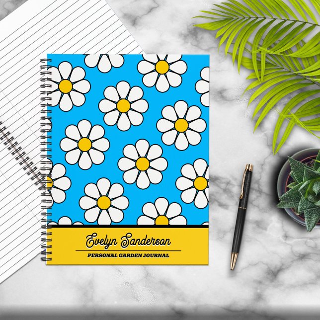 Cute Cartoon Daisy Notebook (Creator Uploaded)