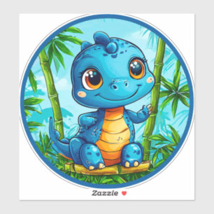 Cute cartoon dinosaur