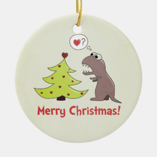 Cute Cartoon Dinosaur Ceramic Tree Decoration