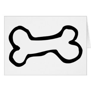 Cute Cartoon Dog Bone