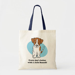 Cute Cartoon Dog Jack Russell Bag
