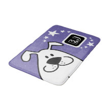 Cute Cartoon Dog Monogram