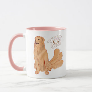 Cute Cartoon Dog Quote  Mug