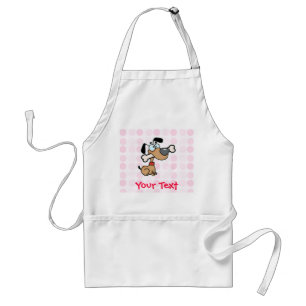 Cute Cartoon Dog Standard Apron