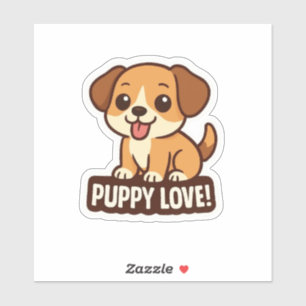  Cute Cartoon Dog Sticker