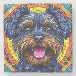 Cute cartoon Dog Stone Coaster