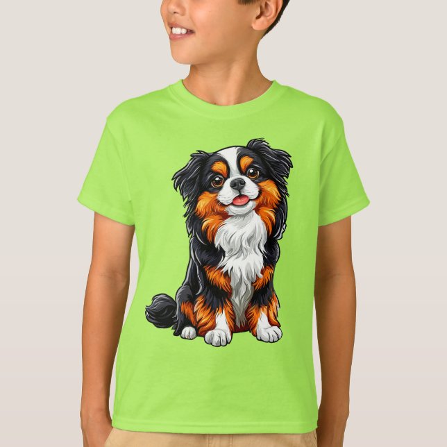 Cute cartoon dog T-Shirt (Front)