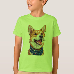 Cute Cartoon Dog T-Shirt