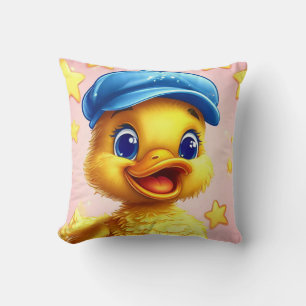 Cute cartoon duck cushion