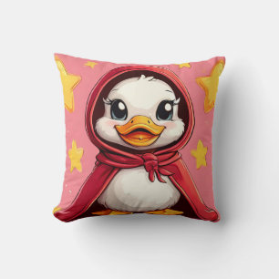 Cute cartoon duck cushion