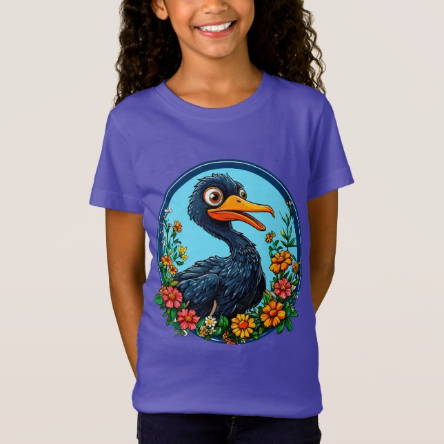 Cute cartoon duck T-Shirt (Front)