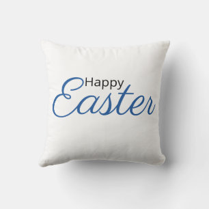 Cute cartoon Easter bunny. Cushion
