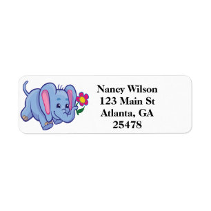 Cute cartoon elephant