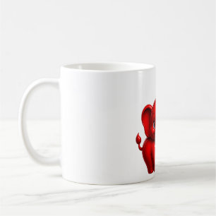 Cute Cartoon Elephant Coffee Mug