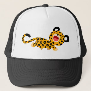 Cute Cartoon Facetious Leopard Hat