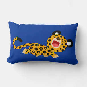 Cute Cartoon Facetious Leopard Pillow
